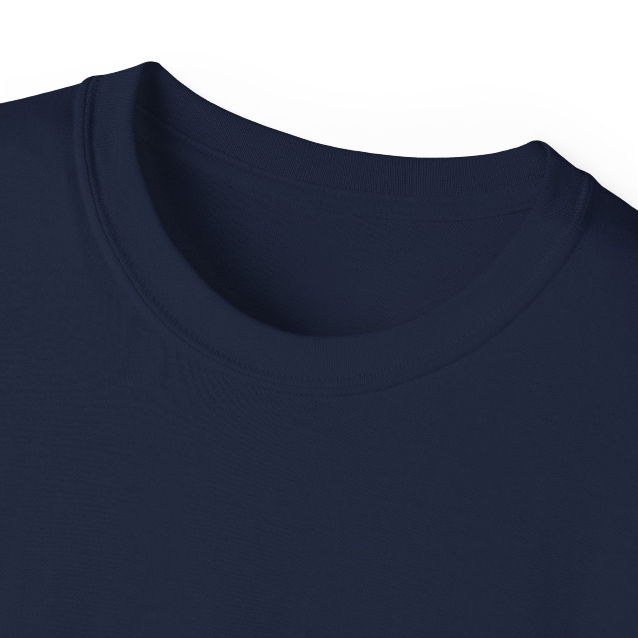 Transcend CO. Premium Tee Ultra Cotton Graphic T-Shirt (Unisex) Navy