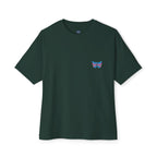 Transcend Flag Tee – Wear Your Truth Graphic Comfy Shirt (Unisex) Forest Green