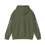 Progress Over Perfection Graphic Hooded Comfy Sweatshirt (Unisex) Military Green