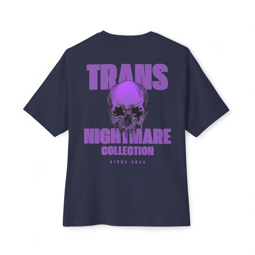 Nightmare Collection Transcend Oversized T-Shirt (Unisex) Navy