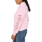 Haunted Manor Transcend Hooded Sweatshirt (Unisex) Light Pink