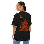 Haunted Manor Transcend Oversized T-Shirt (Unisex) Black