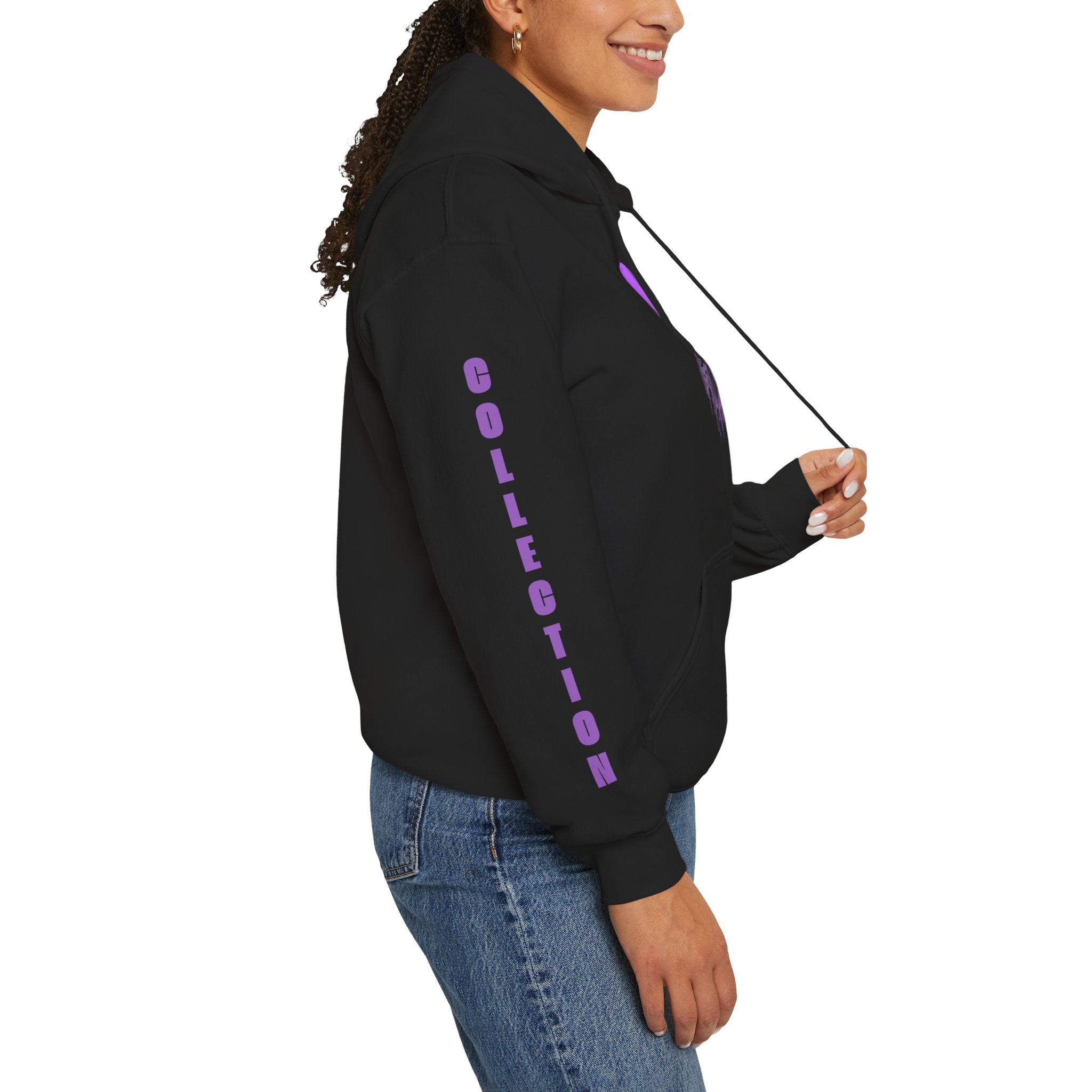 Nightmare Collection Transcend Hooded Sweatshirt (Unisex) Black
