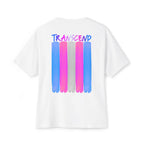 Transcend Flag Tee – Wear Your Truth Graphic Comfy Shirt (Unisex) White