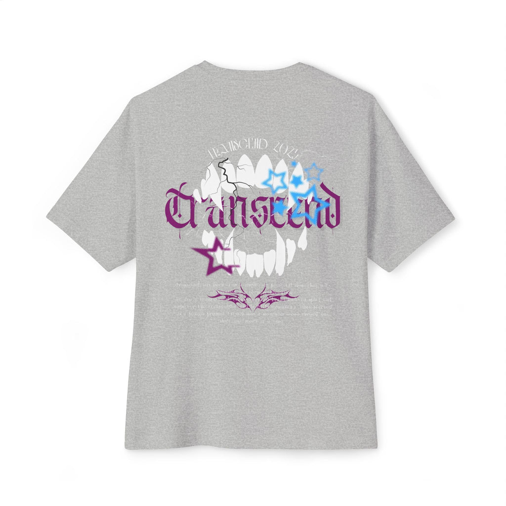 Bite Back Transcend Oversized Boxy T-Shirt (Unisex) Athletic Heather