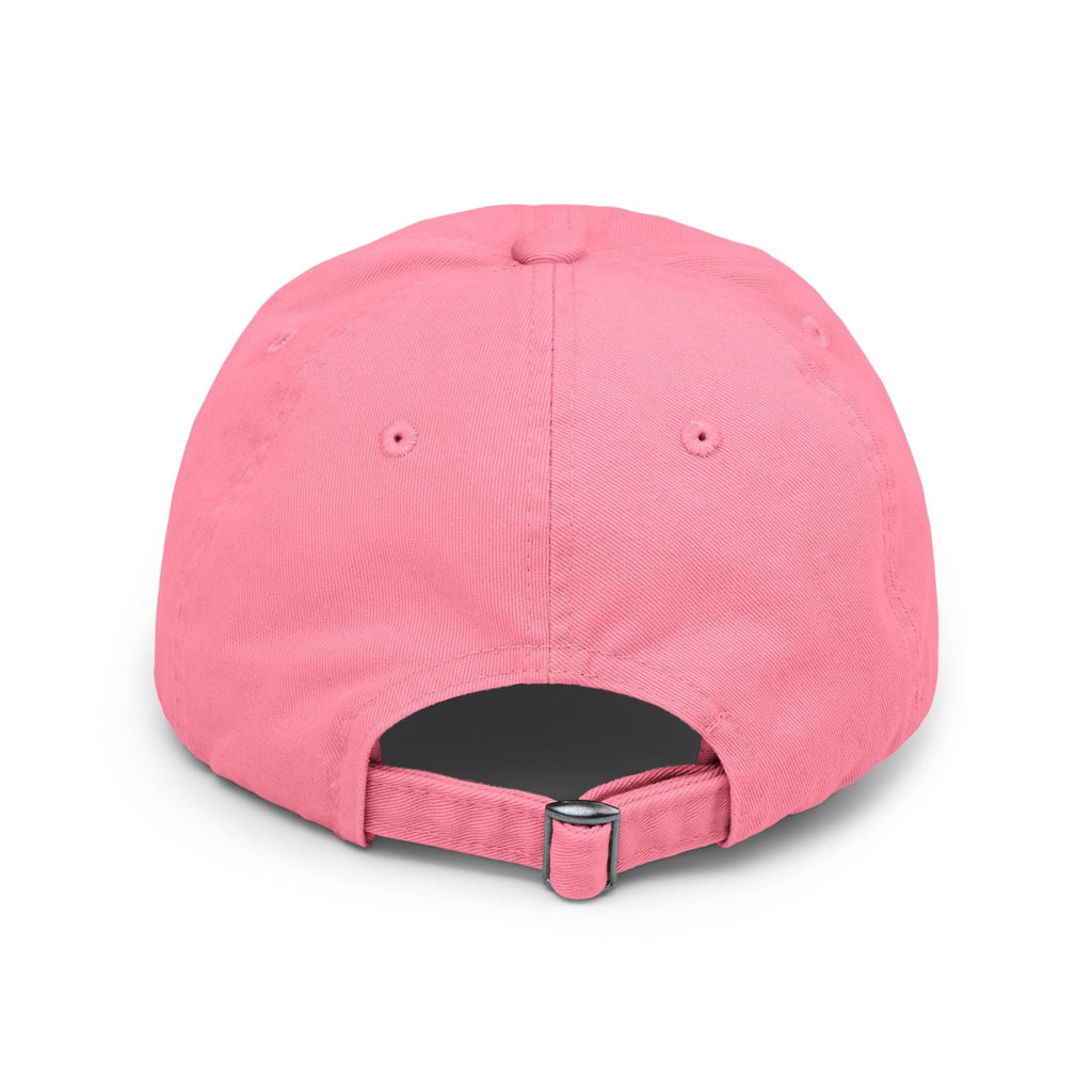 Nightmare Collection Distressed Transcend Baseball Cap (Unisex) True Pink