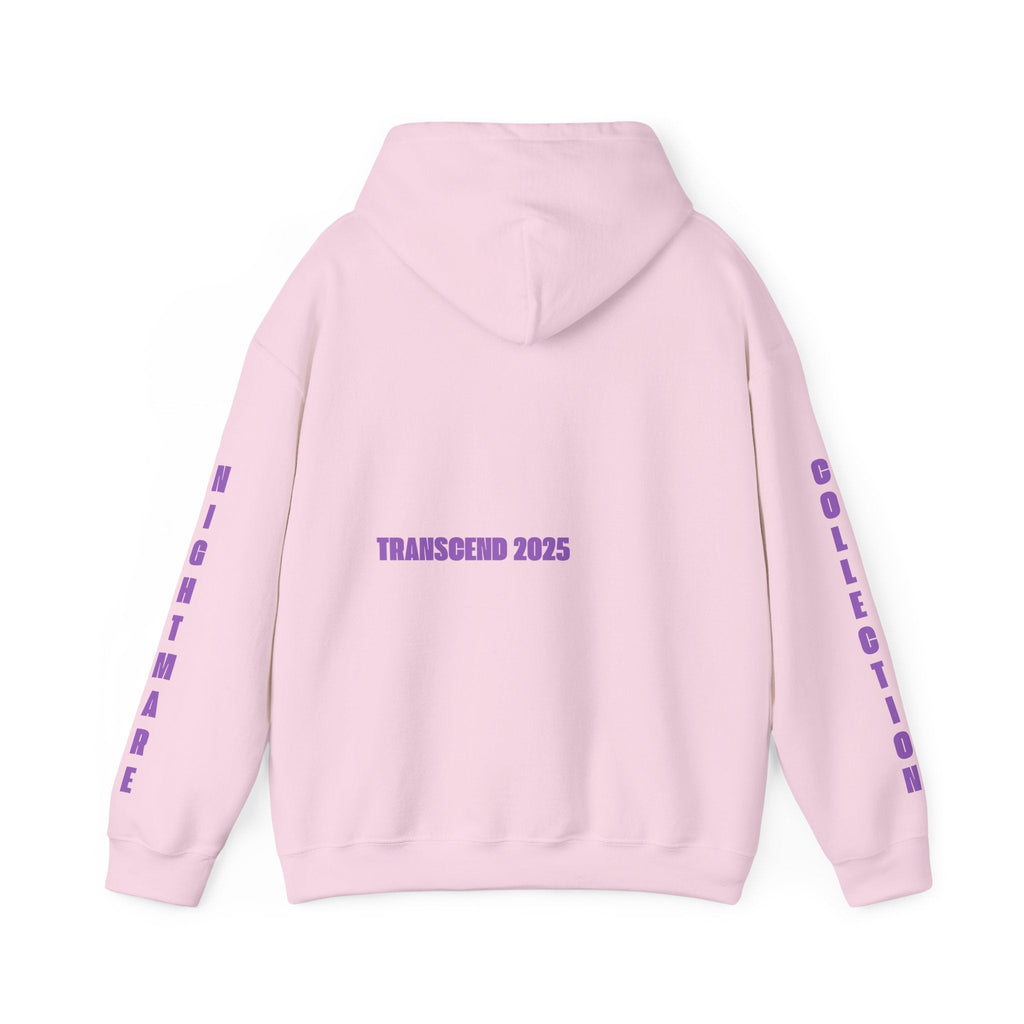Nightmare Collection Transcend Hooded Sweatshirt (Unisex) Light Pink