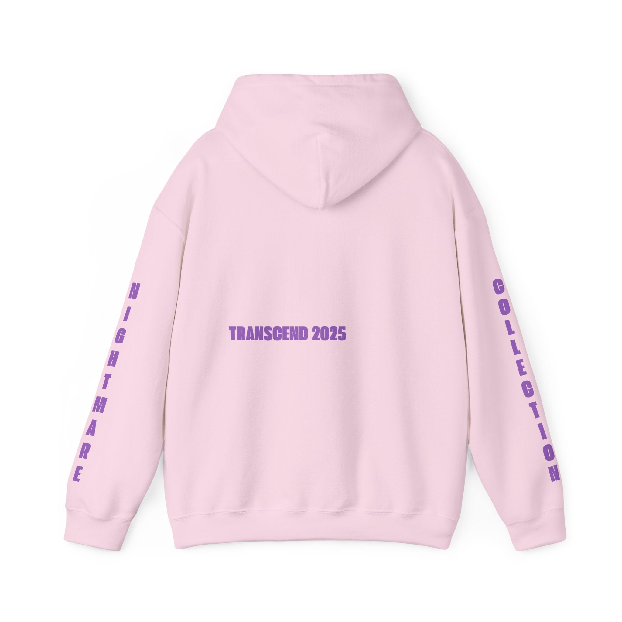 Nightmare Collection Transcend Hooded Sweatshirt (Unisex) Light Pink