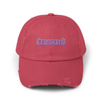 Transcend Gothic Graphic Blackletter Font Distressed Cap (Unisex) Dashing Red