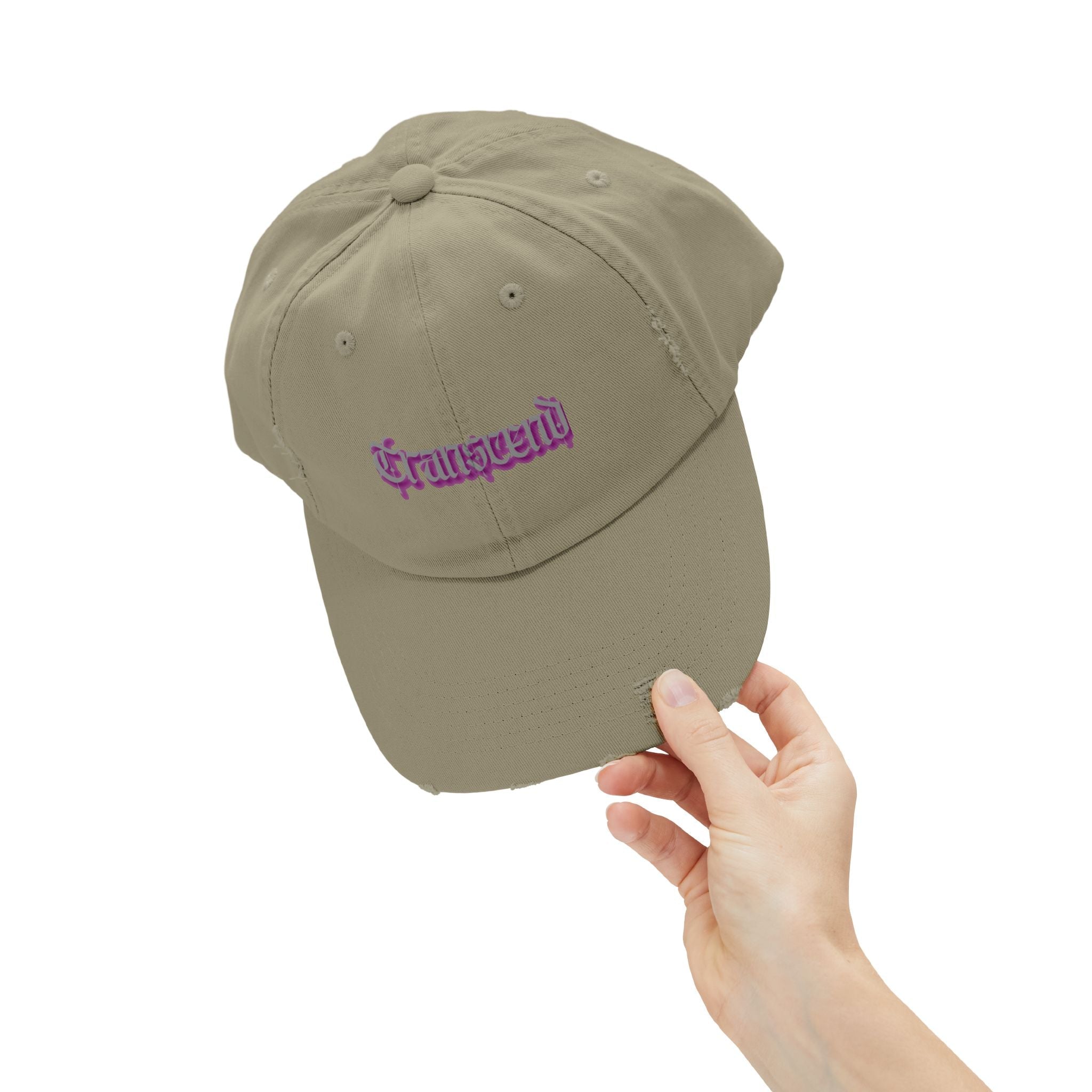 Transcend Gothic Graphic Blackletter Font Distressed Cap (Unisex) Light Olive