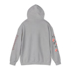 Love Everyone Gothic Graphic Transcend Hoodie Sweatshirt (Unisex) Sport Gray