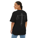 Open Heart Transcend Oversized T-Shirt (Unisex) Black
