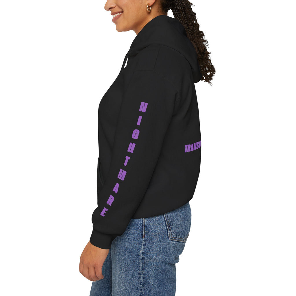 Nightmare Collection Transcend Hooded Sweatshirt (Unisex) Black