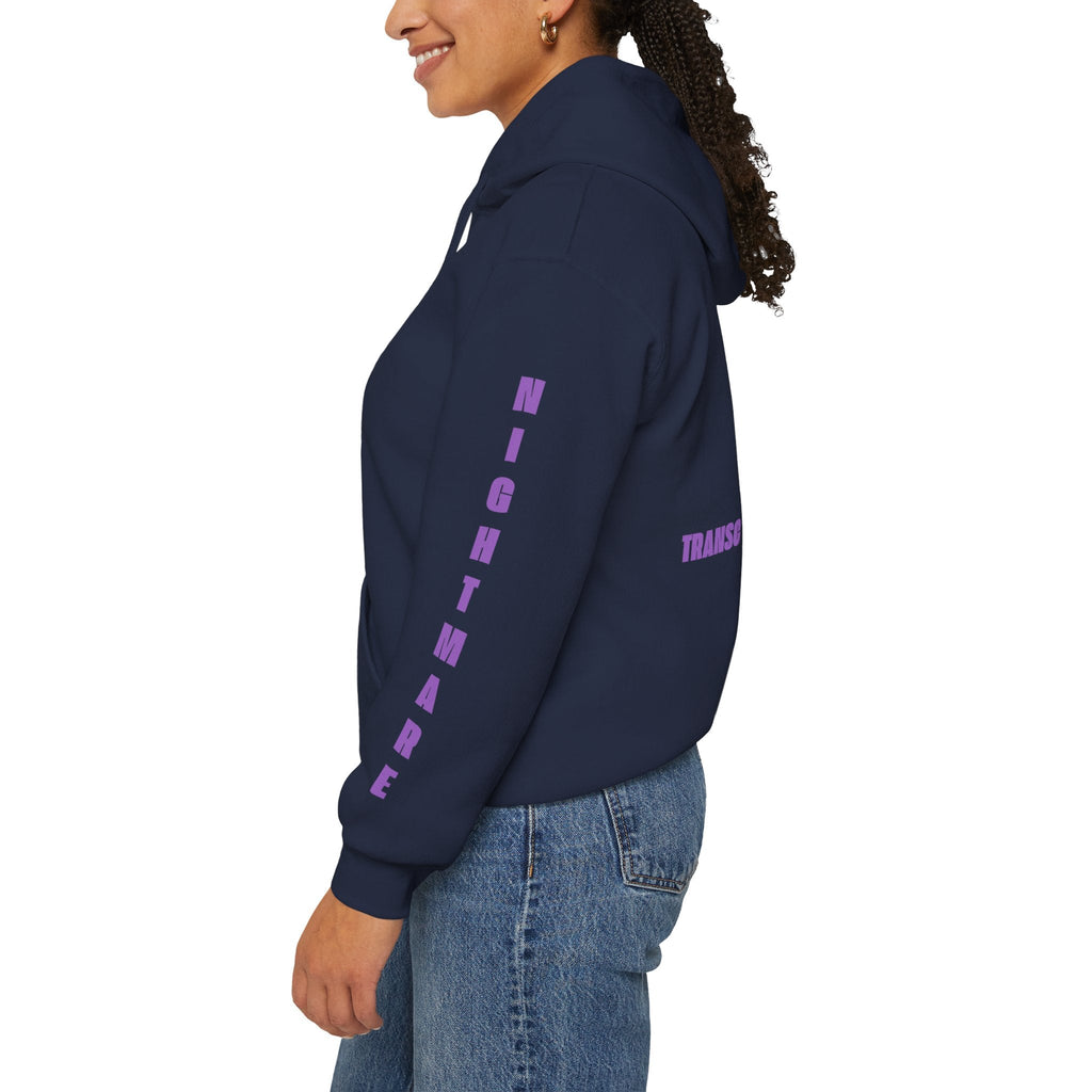Nightmare Collection Transcend Hooded Sweatshirt (Unisex) Navy