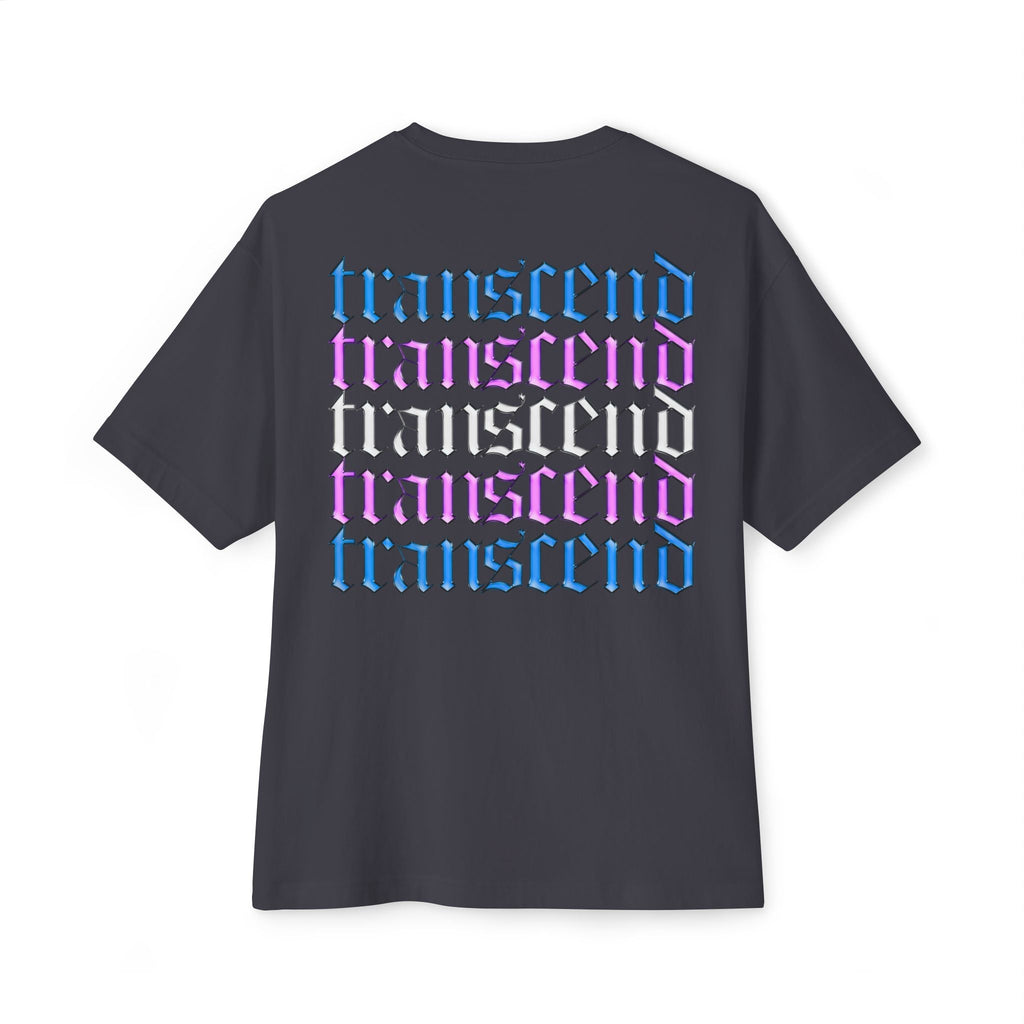 Transcend Blackletter Font Gothic Graphic Transcend T-Shirt (Unisex) Dark Gray