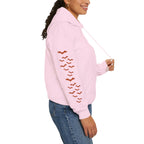 Haunted Manor Transcend Hooded Sweatshirt (Unisex) Light Pink