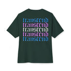 Transcend Blackletter Font Gothic Graphic Transcend T-Shirt (Unisex) Forest Green