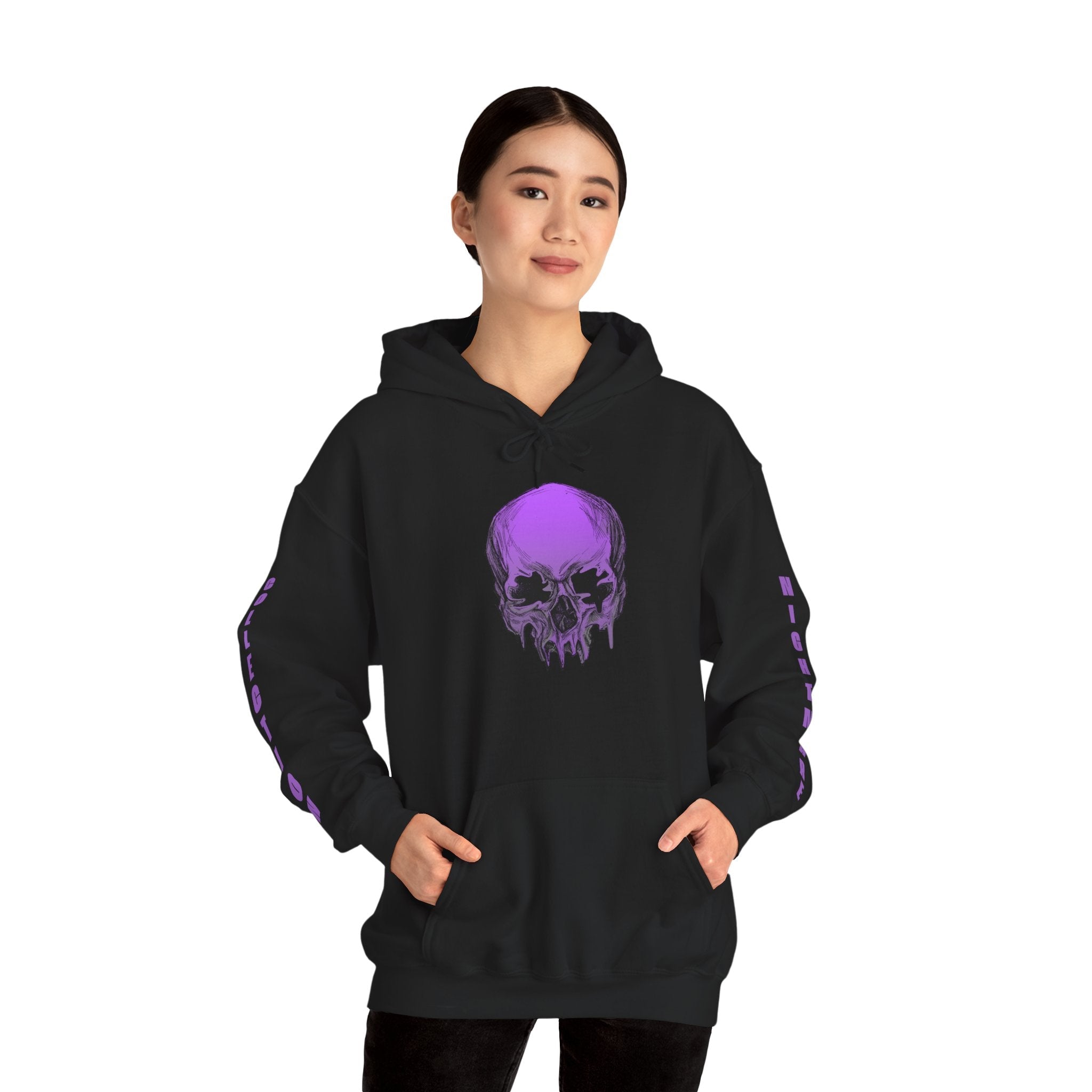 Nightmare Collection Transcend Hooded Sweatshirt (Unisex) Black