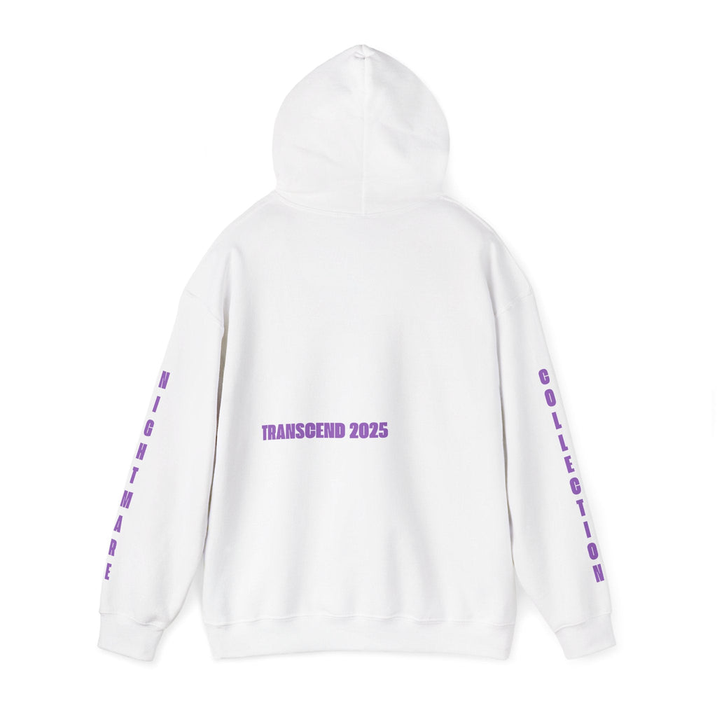 Nightmare Collection Transcend Hooded Sweatshirt (Unisex) White