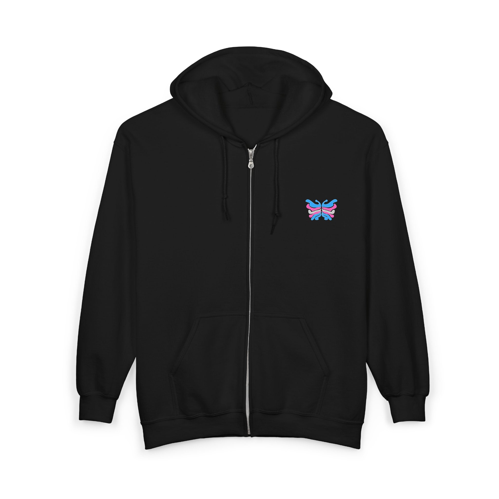 Nightmare Collection Zip-Up Transcend Hoodie (Unisex) Black