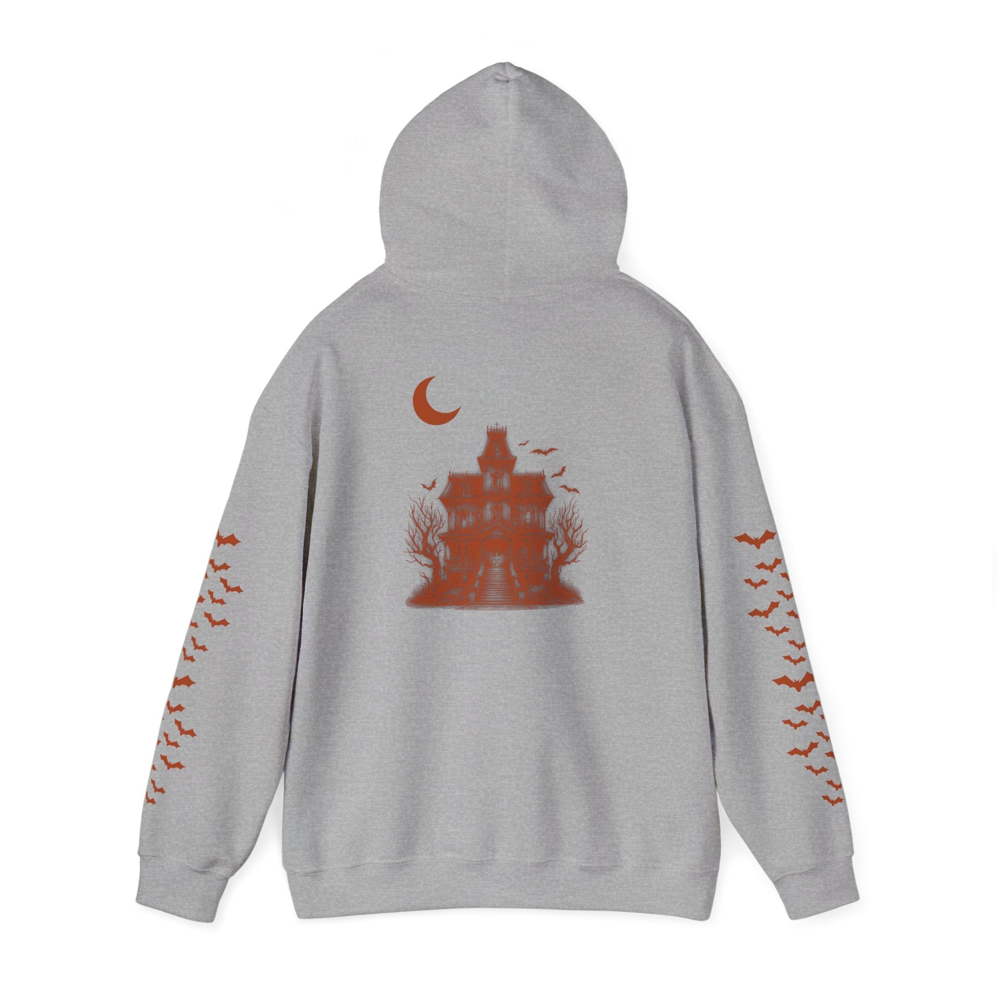 Haunted Manor Transcend Hooded Sweatshirt (Unisex) Sport Grey