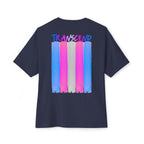 Transcend Flag Tee – Wear Your Truth Graphic Comfy Shirt (Unisex) Navy