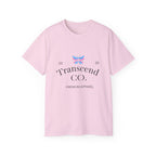 Transcend CO. Premium Tee Ultra Cotton Graphic T-Shirt (Unisex) Soft Pink
