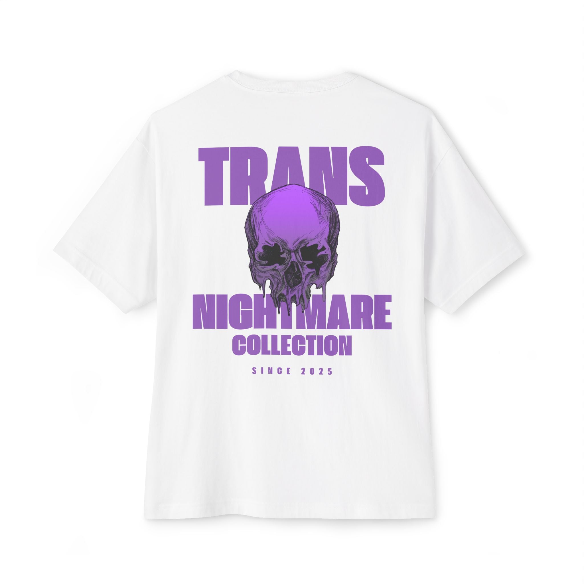 Nightmare Collection Transcend Oversized T-Shirt (Unisex) White