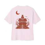Haunted Manor Transcend Oversized T-Shirt (Unisex) Soft Pink