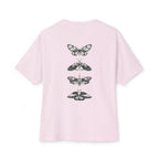 Progress Over Perfection Graphic Oversized Boxy T-Shirt (Unisex) Soft Pink