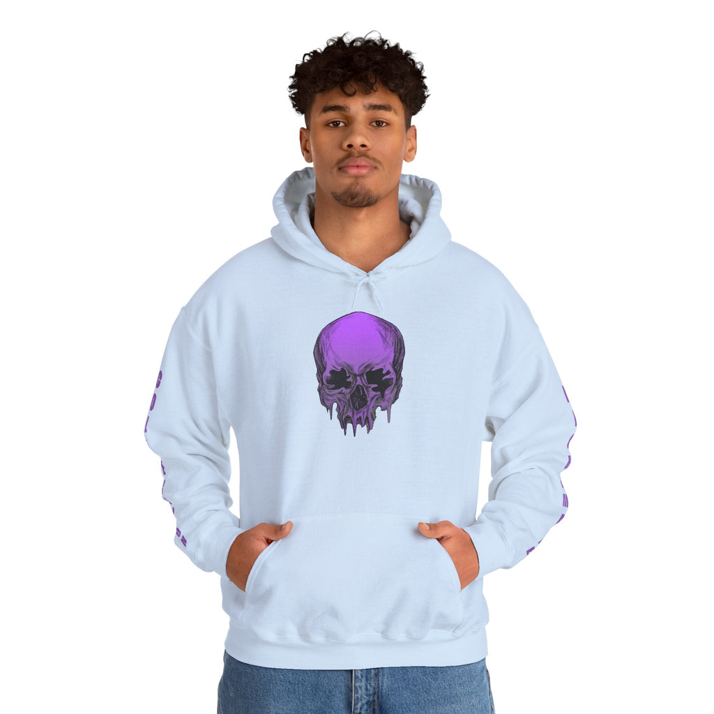 Nightmare Collection Transcend Hooded Sweatshirt (Unisex) Light Blue