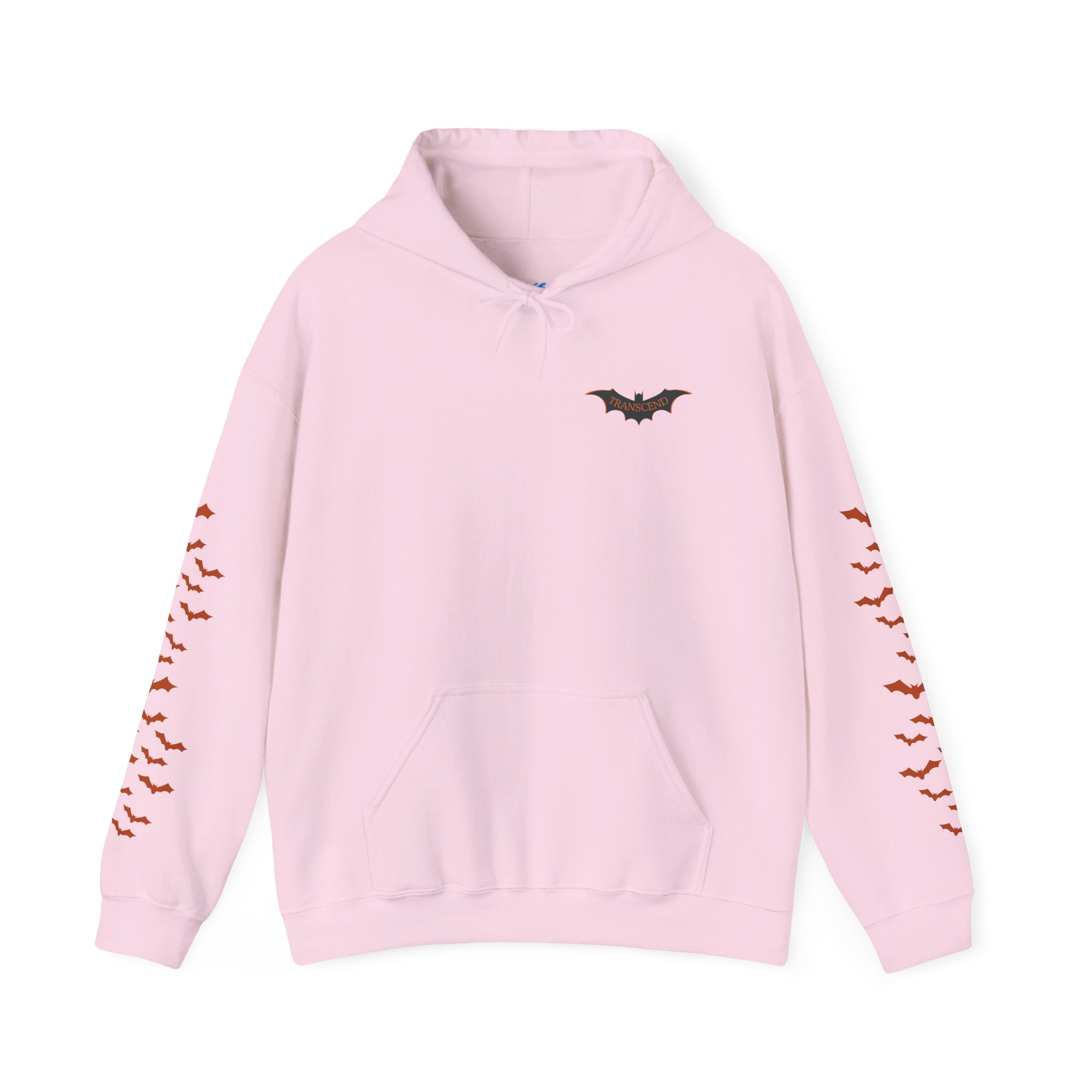 Haunted Manor Transcend Hooded Sweatshirt (Unisex) Light Pink