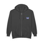 Nightmare Collection Zip-Up Transcend Hoodie (Unisex) Dark Heather