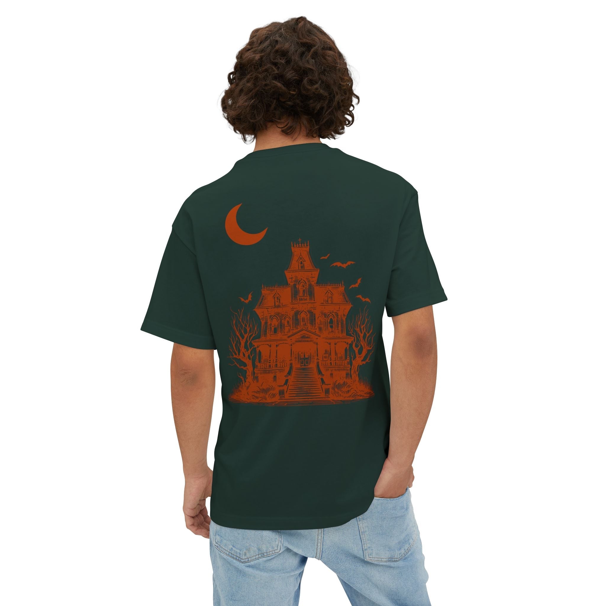 Haunted Manor Transcend Oversized T-Shirt (Unisex) Forest