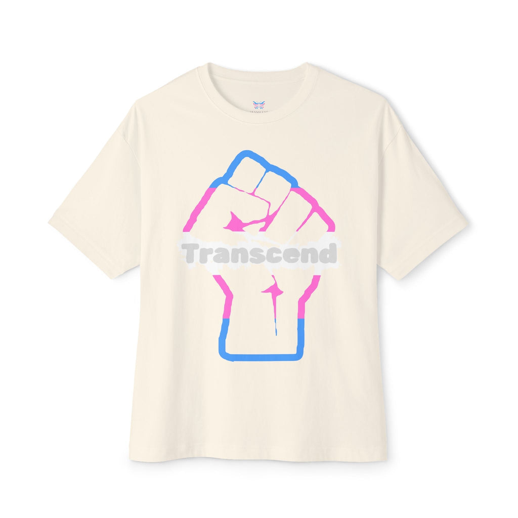Transcend Power Fist Tee – Strength in Identity T-Shirt (Unisex) Natural