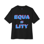 Equality Tee Transcend Comfy Cotton Graphic T-Shirt (Unisex) Black