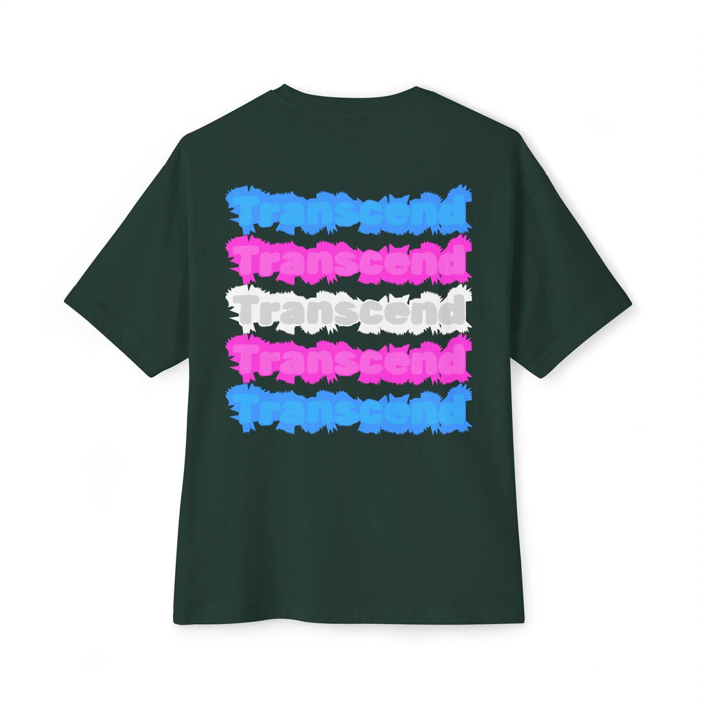 Transcend Power Fist Tee – Strength in Identity T-Shirt (Unisex) Forest Green