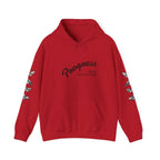 Progress Over Perfection Graphic Hooded Comfy Sweatshirt (Unisex) Cherry Red