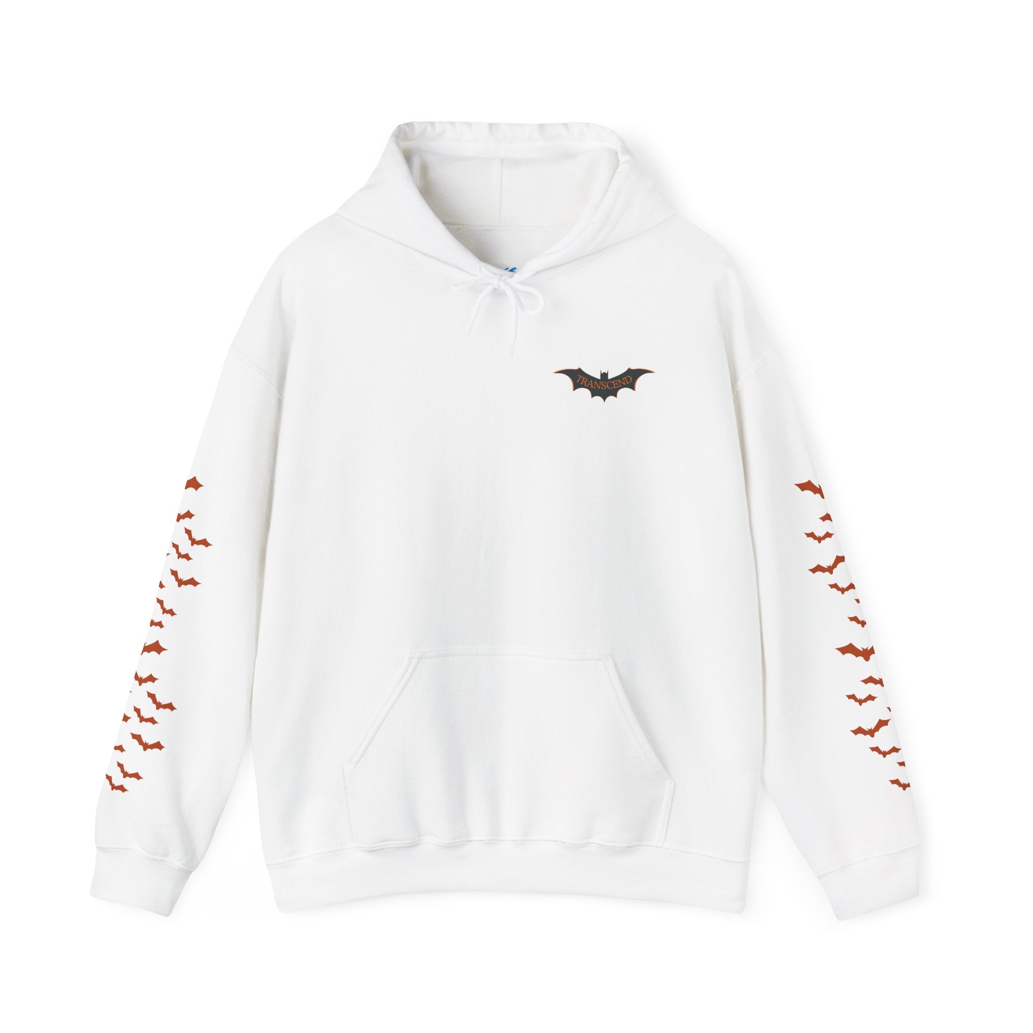 Haunted Manor Transcend Hooded Sweatshirt (Unisex) White