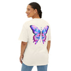 Transcend Butterfly Tee – Embrace Your Evolution Graphic (Unisex) Natural