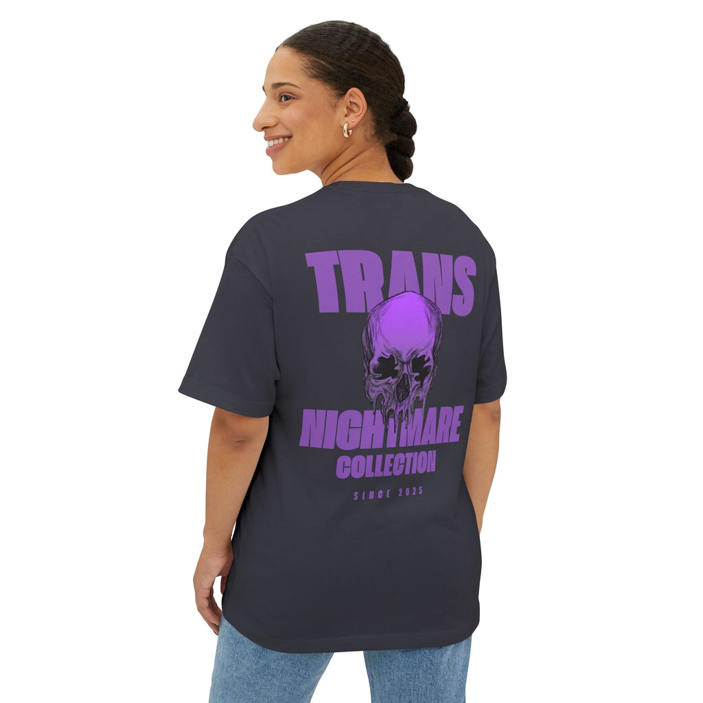 Nightmare Collection Transcend Oversized T-Shirt (Unisex) Dark Grey