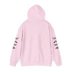 Progress Over Perfection Graphic Hooded Comfy Sweatshirt (Unisex) Soft Pink