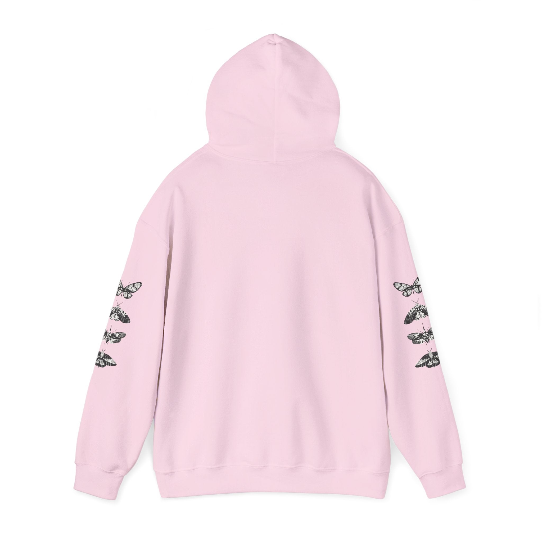 Progress Over Perfection Graphic Hooded Comfy Sweatshirt (Unisex) Soft Pink