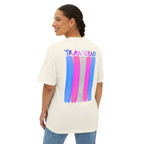 Transcend Flag Tee – Wear Your Truth Graphic Comfy Shirt (Unisex) Natural