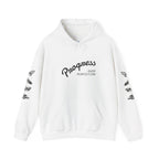 Progress Over Perfection Graphic Hooded Comfy Sweatshirt (Unisex) White