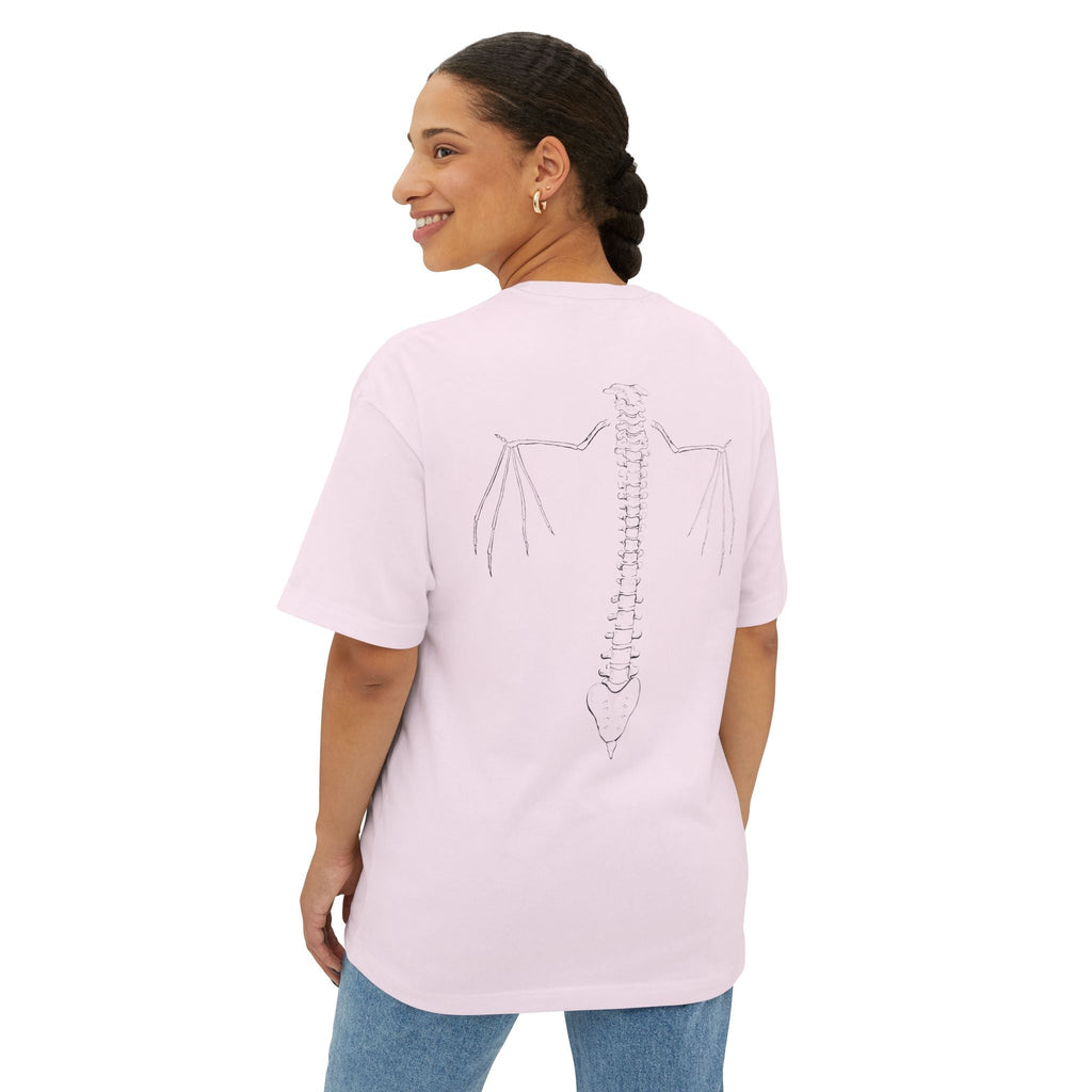 Open Heart Transcend Oversized T-Shirt (Unisex) Soft Pink