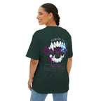Bite Back Transcend Oversized Boxy T-Shirt (Unisex) Forest