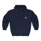Nightmare Collection Zip-Up Transcend Hoodie (Unisex) Navy