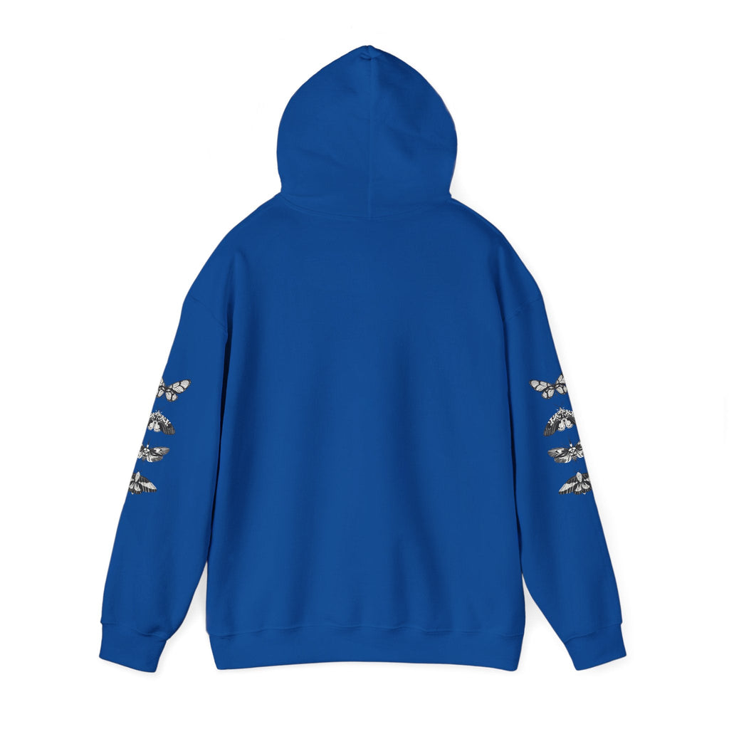 Progress Over Perfection Graphic Hooded Comfy Sweatshirt (Unisex) Royal Blue