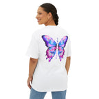 Transcend Butterfly Tee – Embrace Your Evolution Graphic (Unisex) White